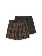 Ausgewählt, Boxershorts aus Baumwolle im 2er-Pack von Tom Tailor, blau