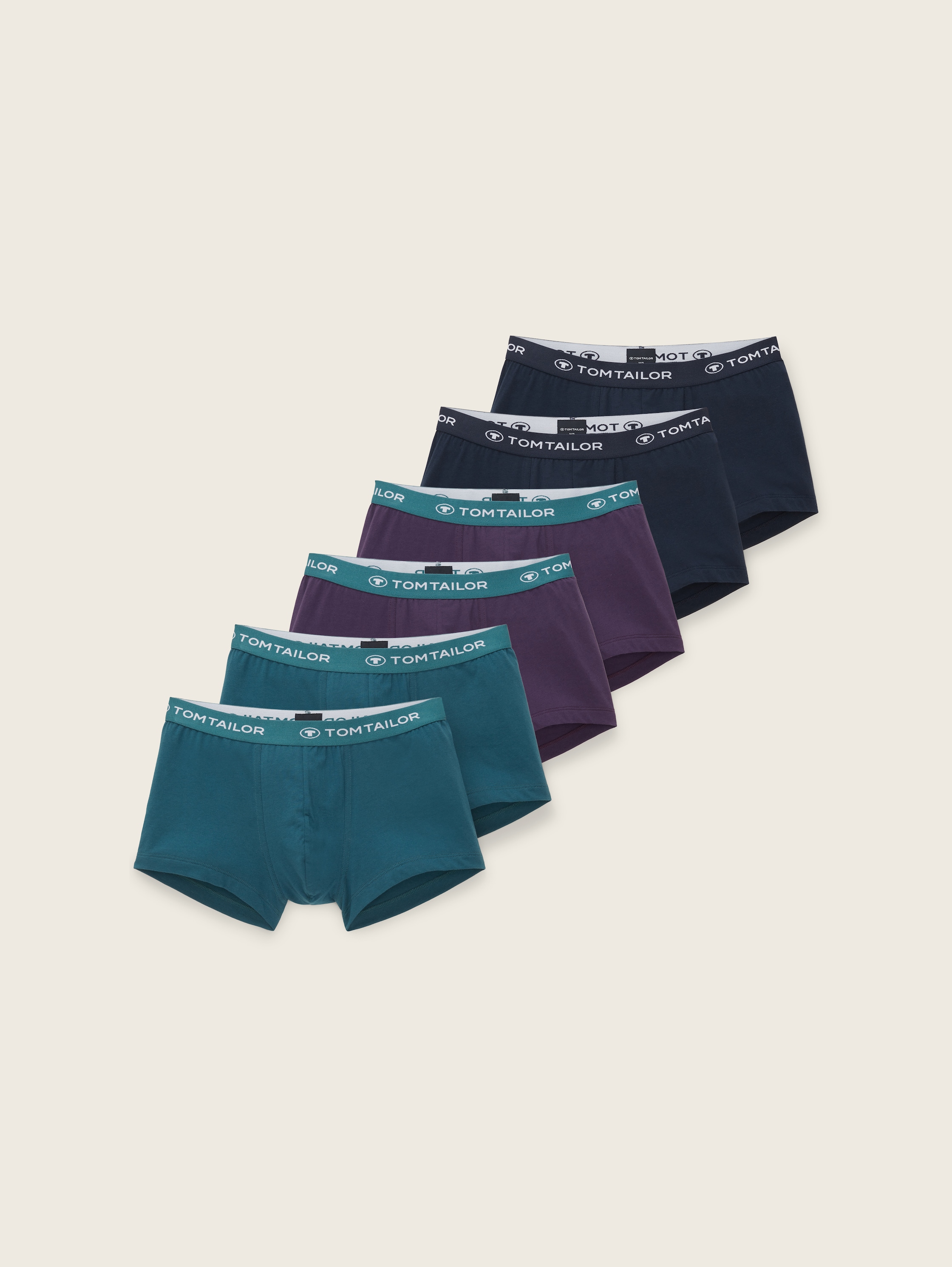 Hip Pants in een set van 6 - lila-dunkel-multicolor1 - Product vooraanzicht