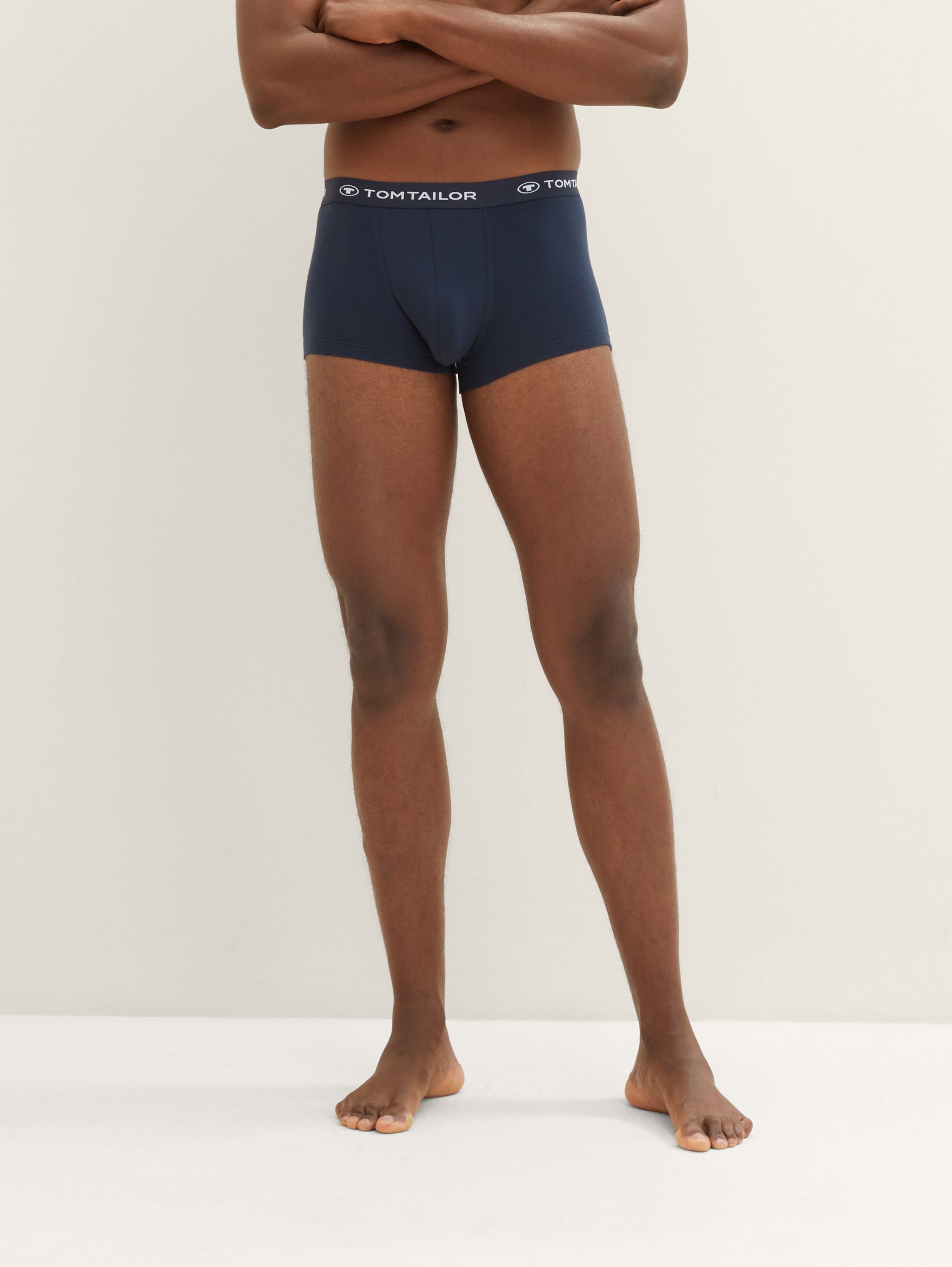 Hip Pants in een set van 6 - lila-dunkel-multicolor1 - Nek model vooraanzicht