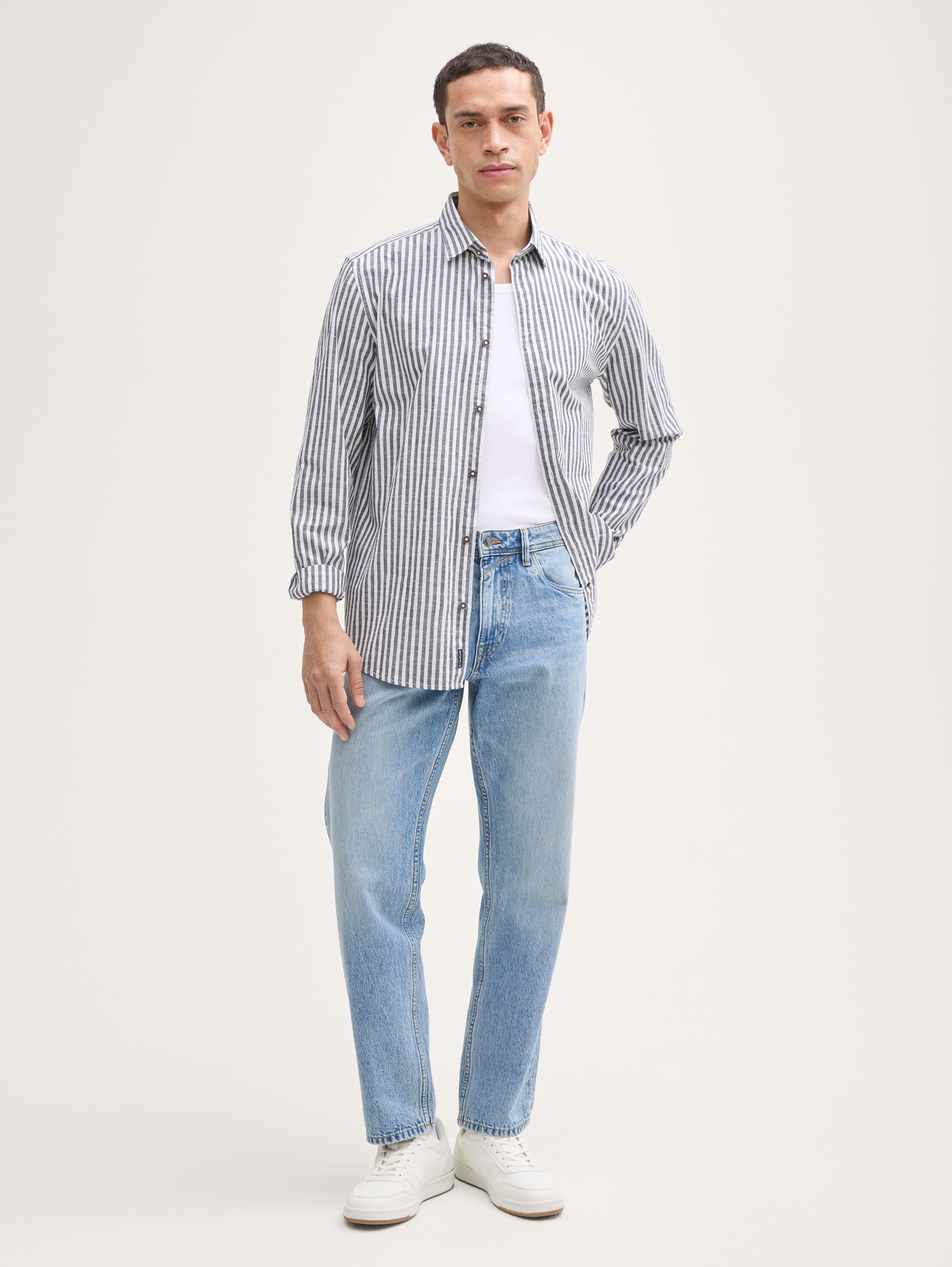 Tanktops mit Rippstruktur aus Baumwolle im 4er-Pack - greymediummulticol1 - 