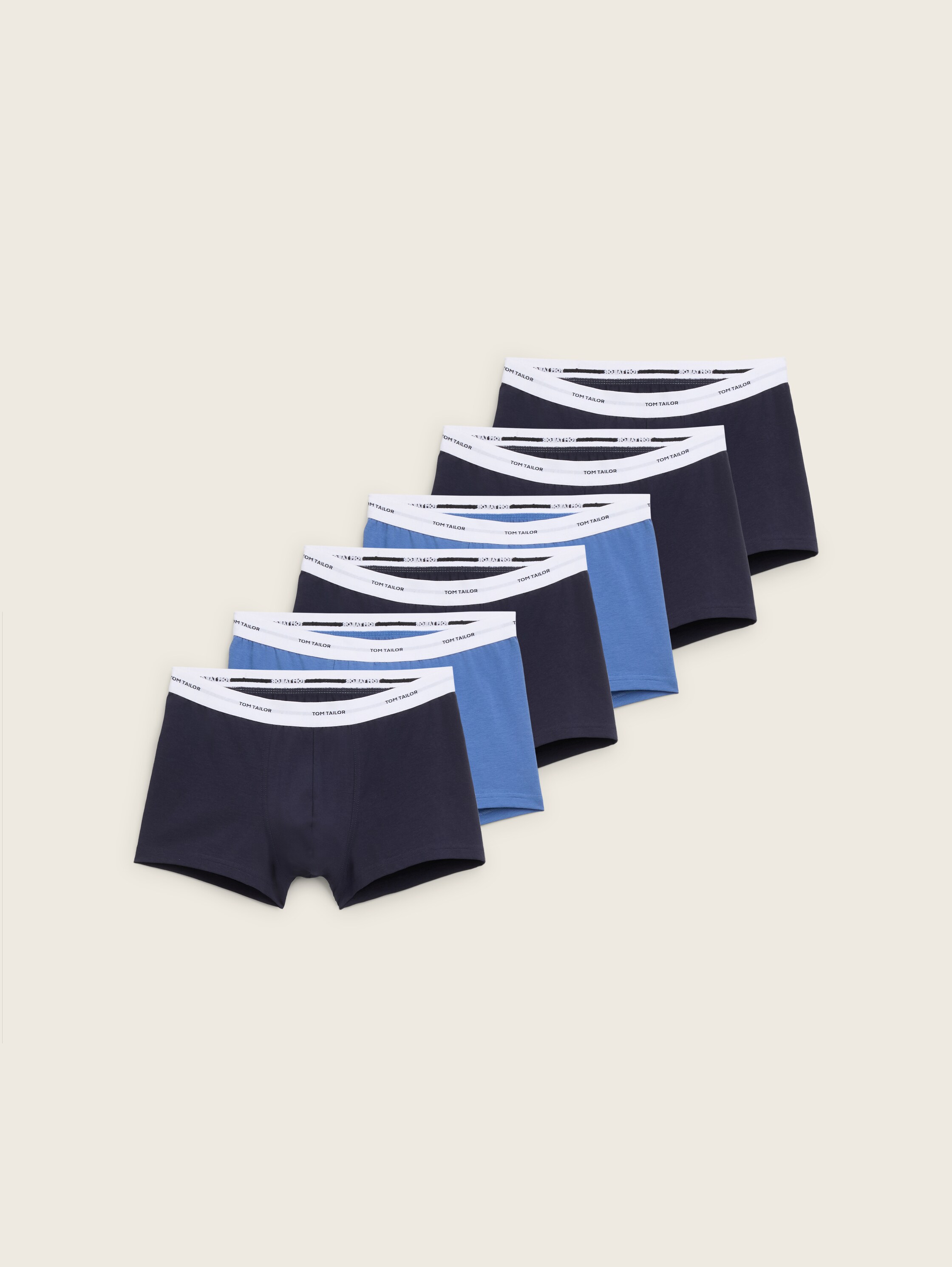 Kurze Boxershorts im 6er-Pack - bluemediummulticolor - 