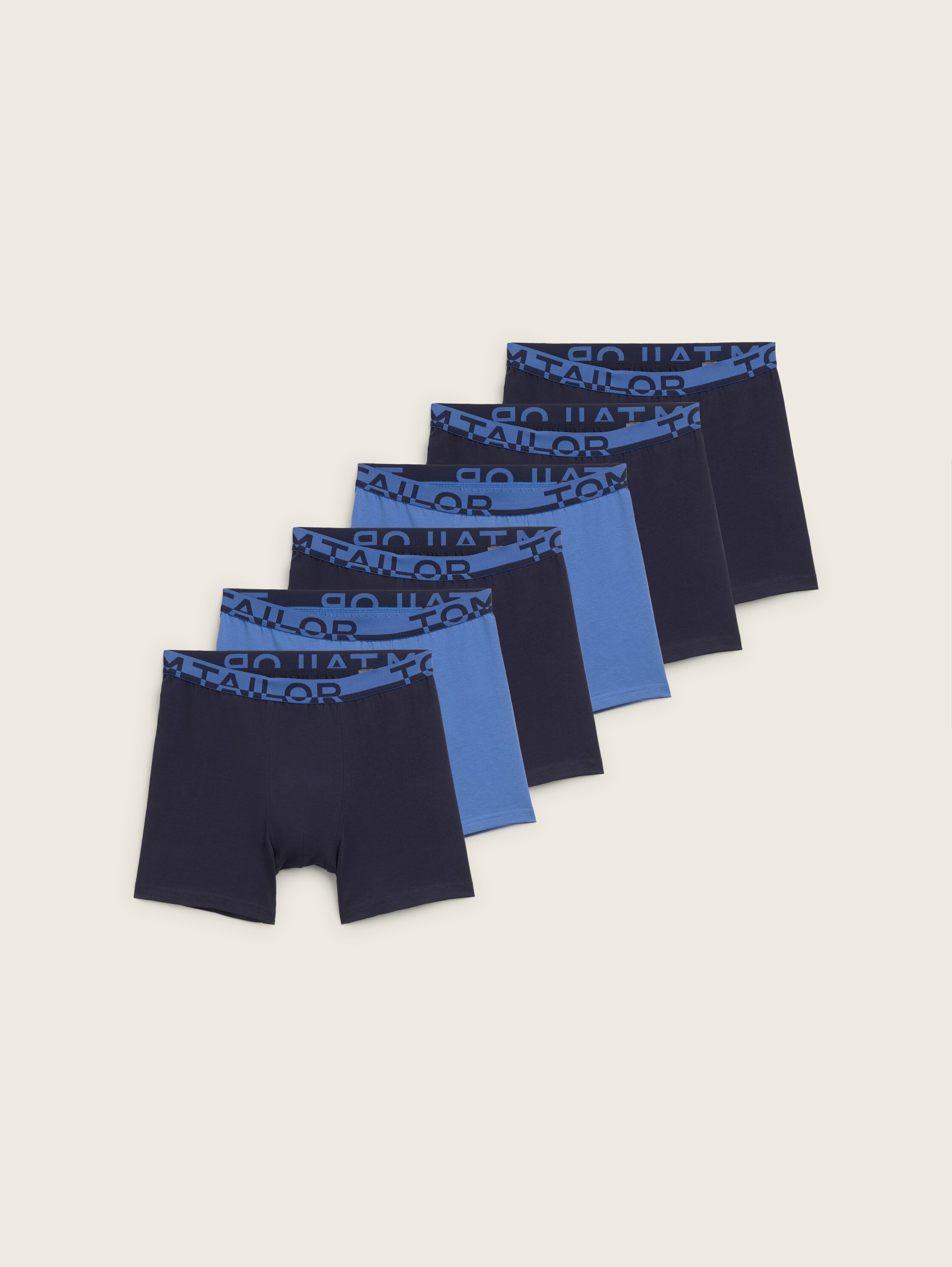 Mittellange Boxershorts im 6er-Pack - 3