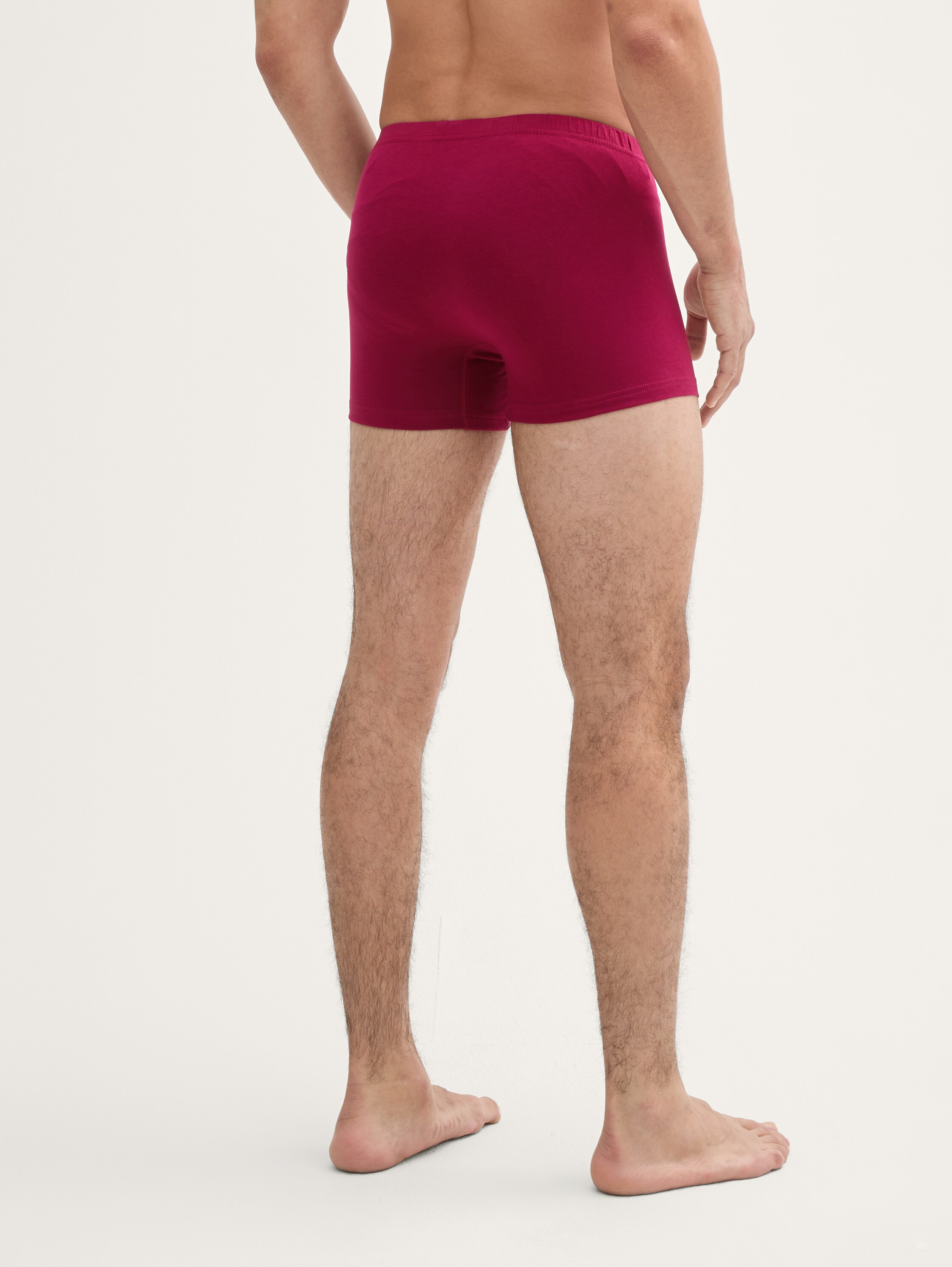 Korte boxershorts in een 2-pack - reddarksolid - 