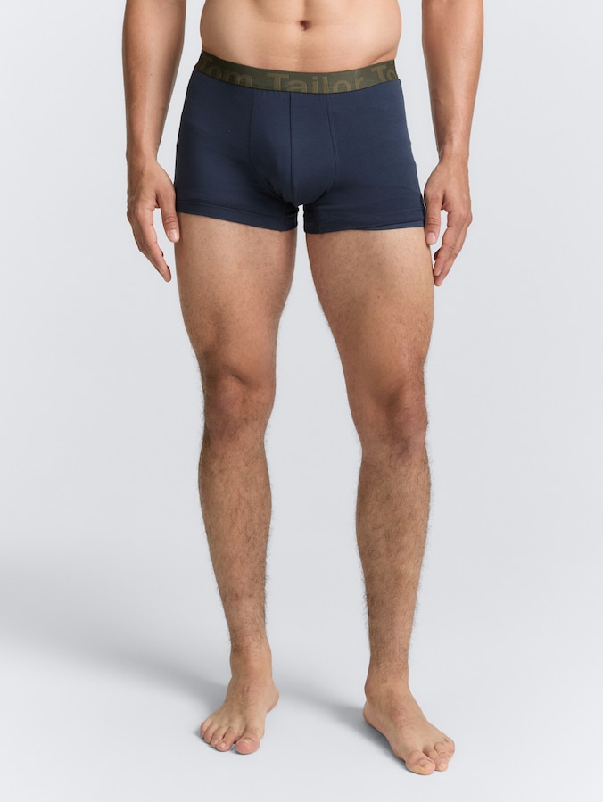 Kurze Boxershorts im 3er-Pack von Men, green-medium-solid
