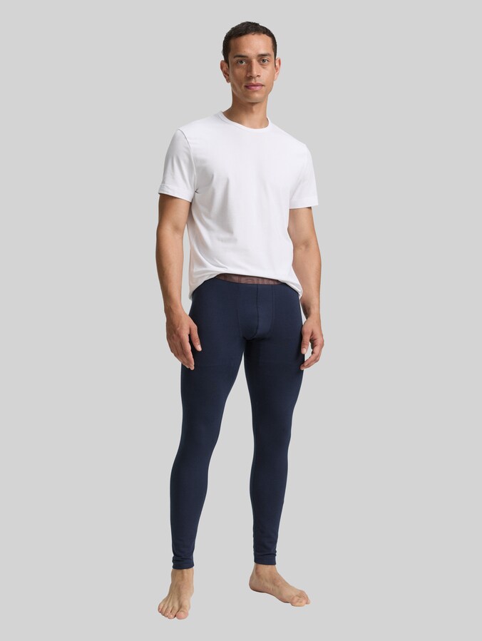 Lange Unterhose von Men, blue-dark-solid