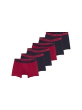 Ausgewählt, Kurze Boxershorts im 6er-Pack von Tom Tailor, rot