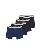 Ausgewählt, Mittellange Boxershorts im 4er-Pack von Tom Tailor, blau