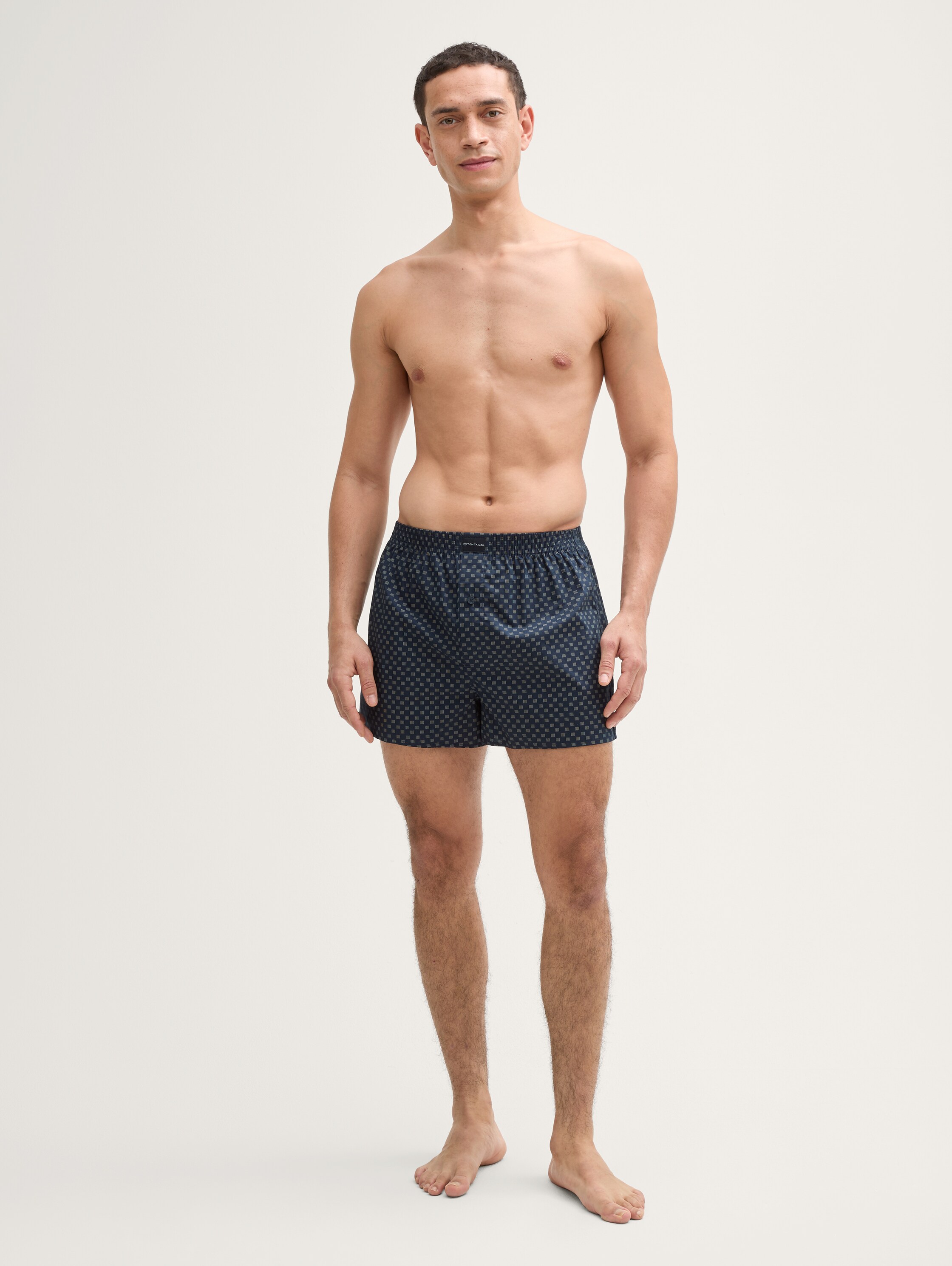 Poplin boxer shorts in a 2-pack - bluemediummulticolor - 