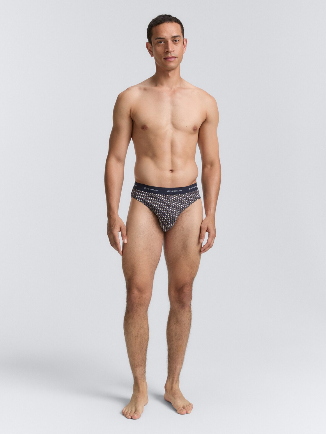 Slips im 2er-Pack - blue-medium-allover - Model-Vorderansicht