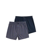 Geselecteerd, Korte boxershorts in een 2-pack door Tom Tailor, bruin