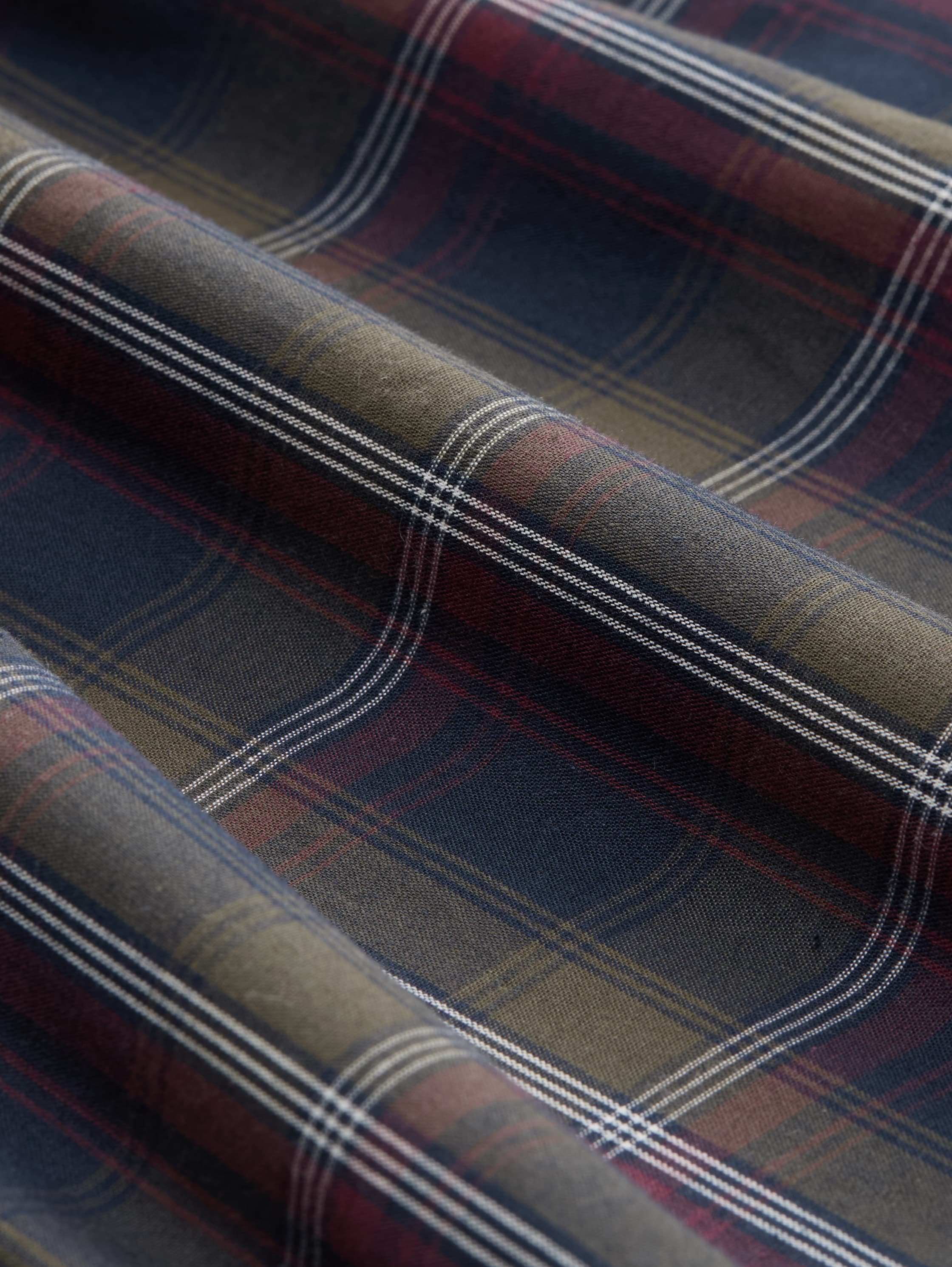 Short boxer shorts in a 2-pack - blue-dark-check - Material view