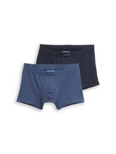 Geselecteerd, Korte boxershorts in een 2-pack door Tom Tailor, blauw