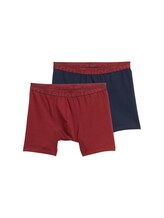 Ausgewählt, Kurze Boxershorts im 2er-Pack von Tom Tailor, rot