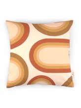 Sélectionné, Housse de coussin rétro par Tom Tailor, orange