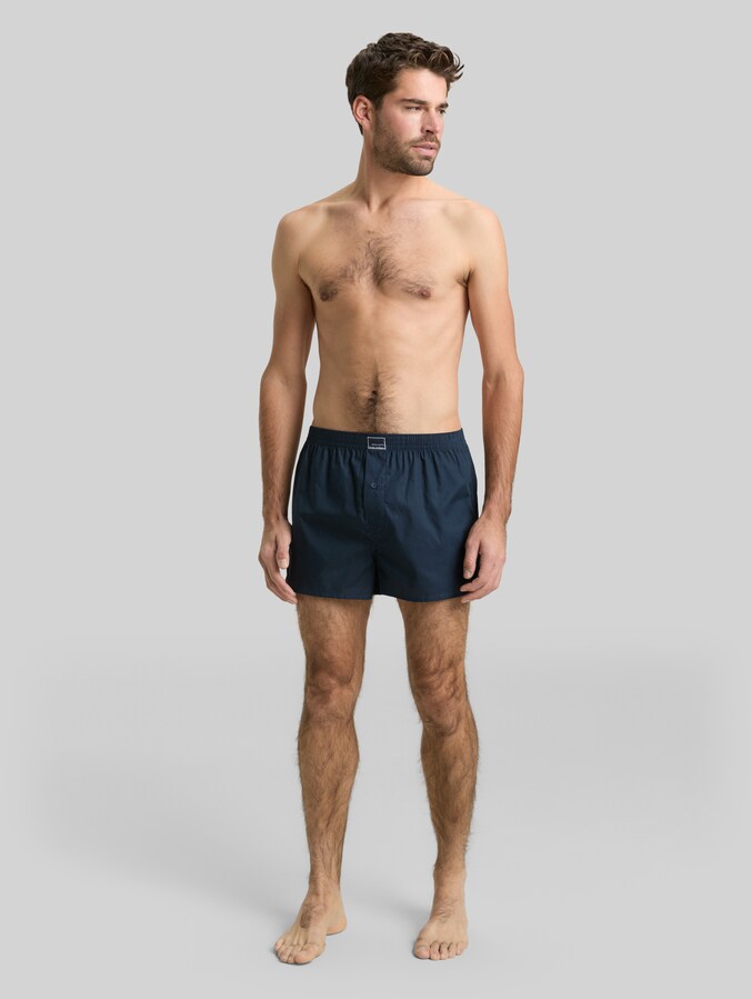 Boxershorts met ruitjespatroon, set van 2 door Men, green-dark-check