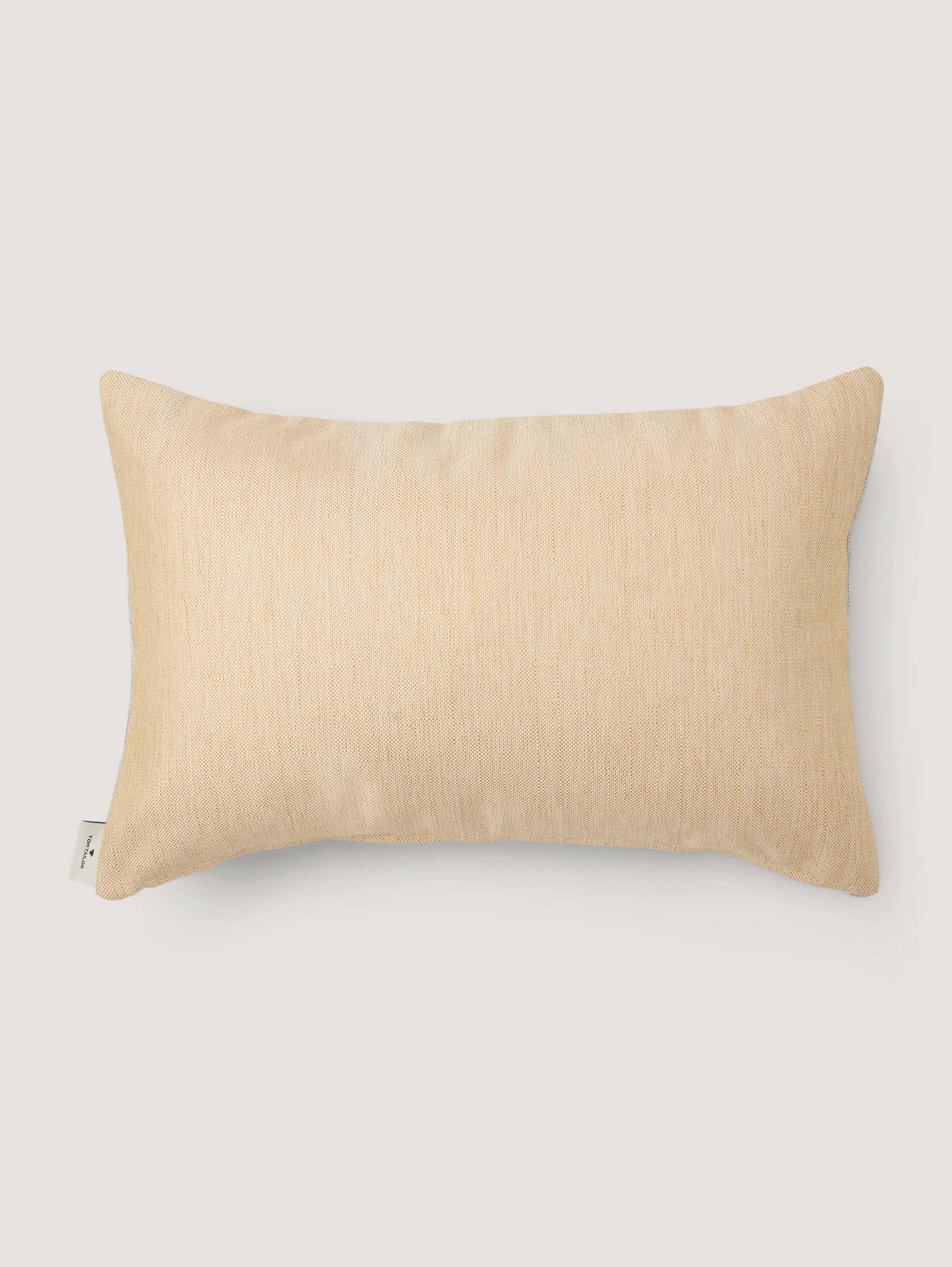 Striped cushion cover - yellow multi