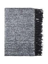 Selected, Woven home blanket by Tom Tailor, grey