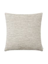 Selected, Woven decorative cushion cover by Tom Tailor, beige