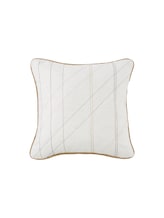 Selected, Woven decorative cushion cover by Tom Tailor, yellow