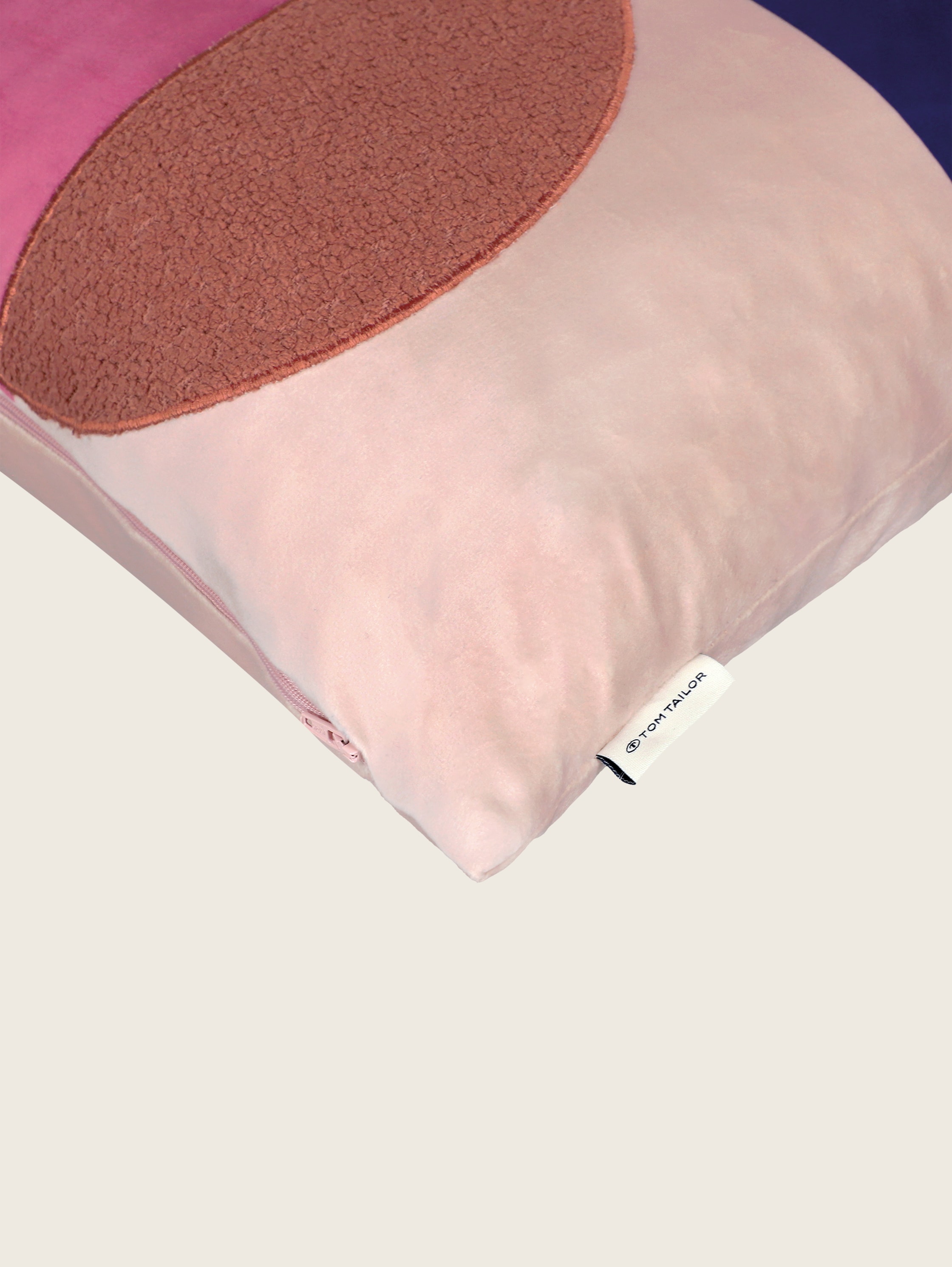 Veelkleurig decoratief kussenovertrek - yellow