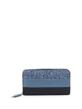 Niet geselecteerd, TTELLEN Portemonnee met colour-blocking door Tom Tailor, blauw
