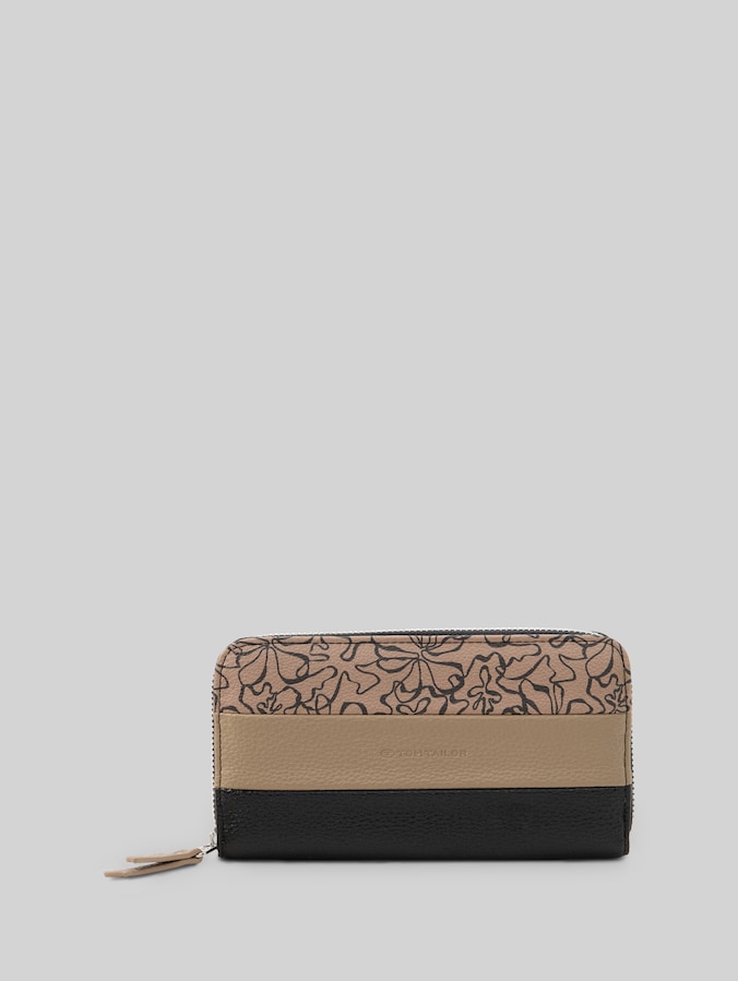 TTELLEN Geldbörse mit Colour-Blocking von Women, flower black