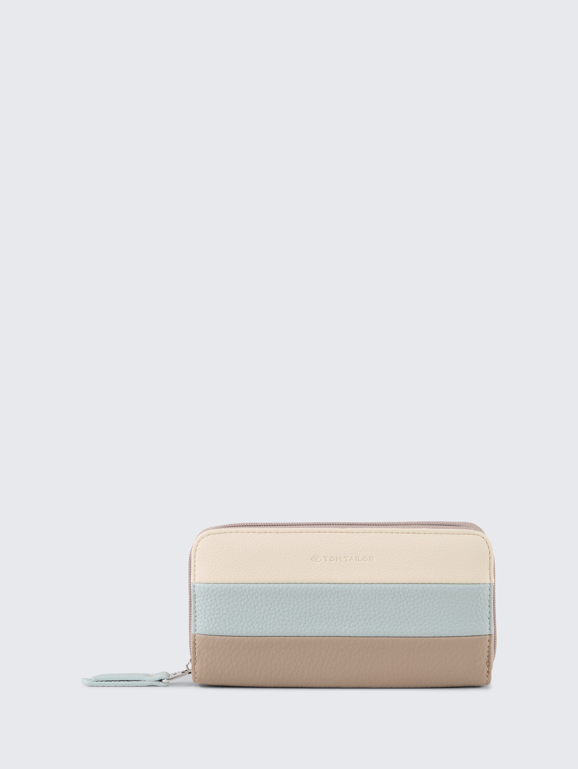 TTELLEN portemonnee met colourblocking - mixed taupe - Product vooraanzicht