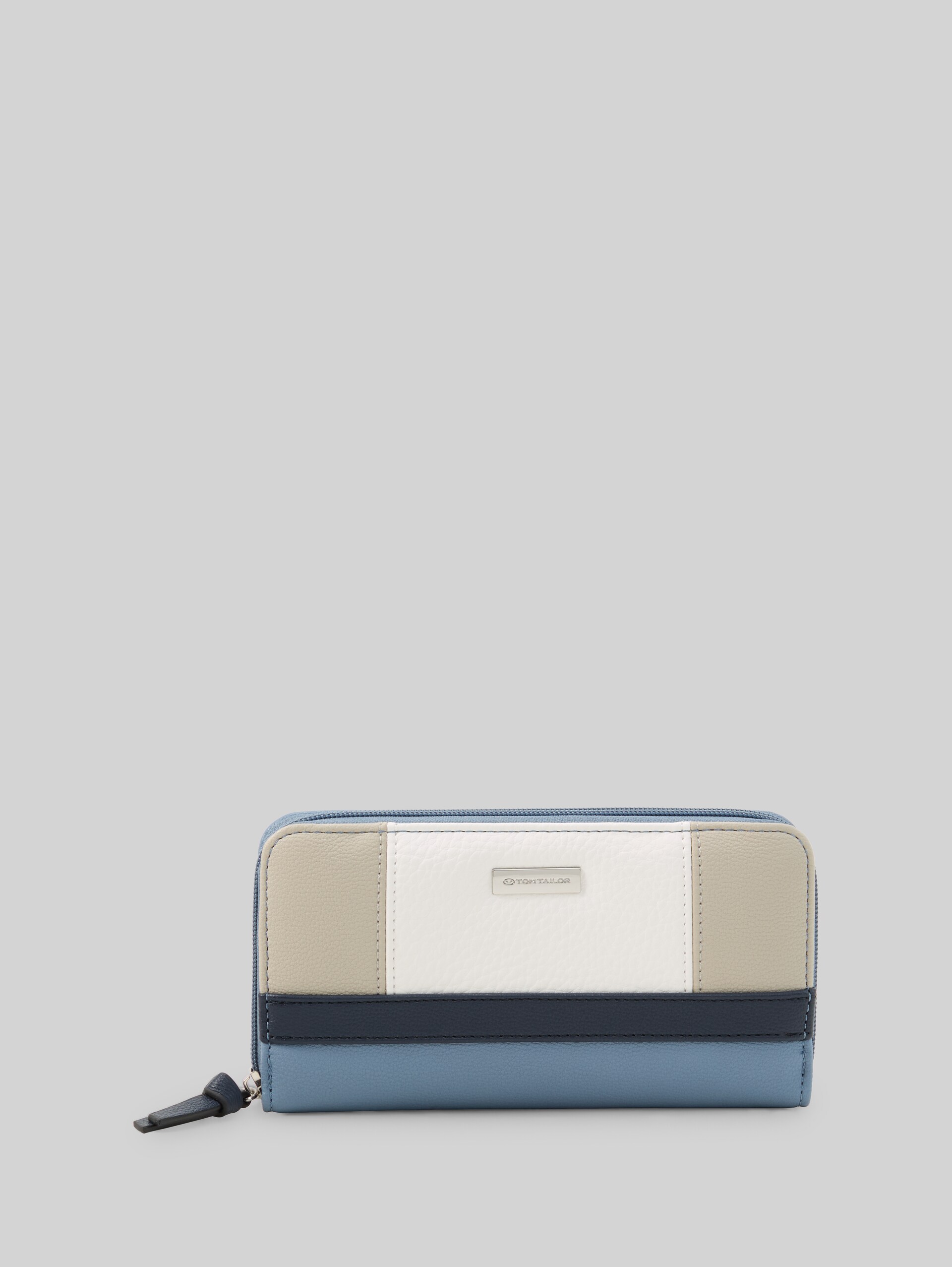 TTJUNA Portemonnaie mit Colour Blocking - denim blue - Vorder-Produkt-Ansicht