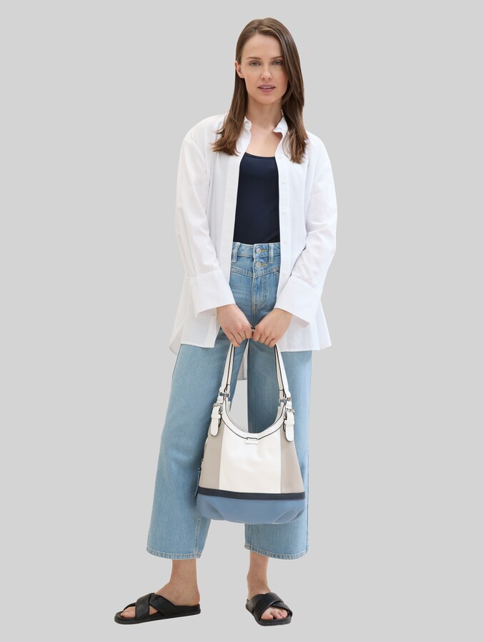 TTJUNA S Shopper mit Colour Blocking von Women, denim blue