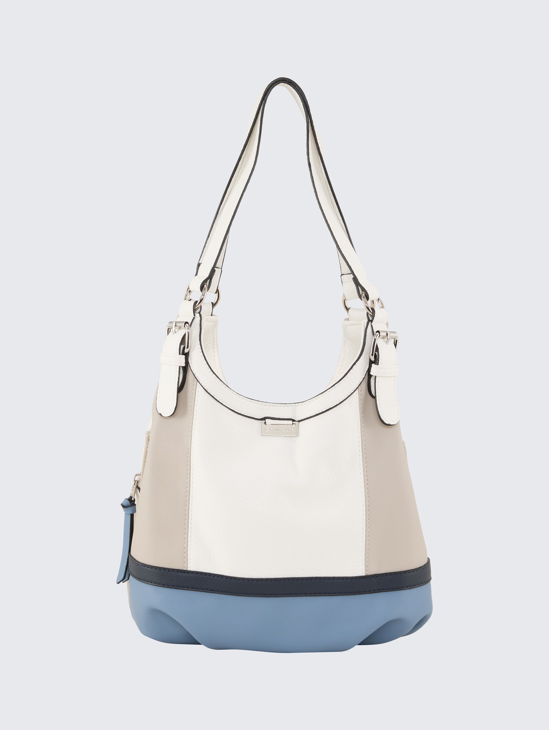TTJUNA S Shopper mit Colour Blocking - denim blue - Vorder-Produkt-Ansicht