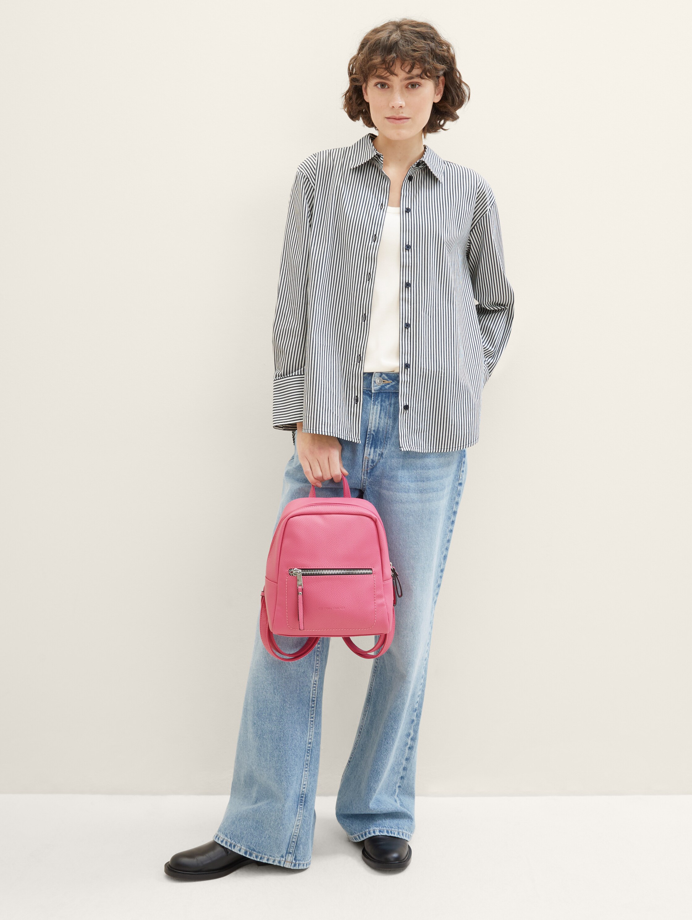 TTTINNA S Rucksack mit kleiner Logo-Prägung - pink_pink - 