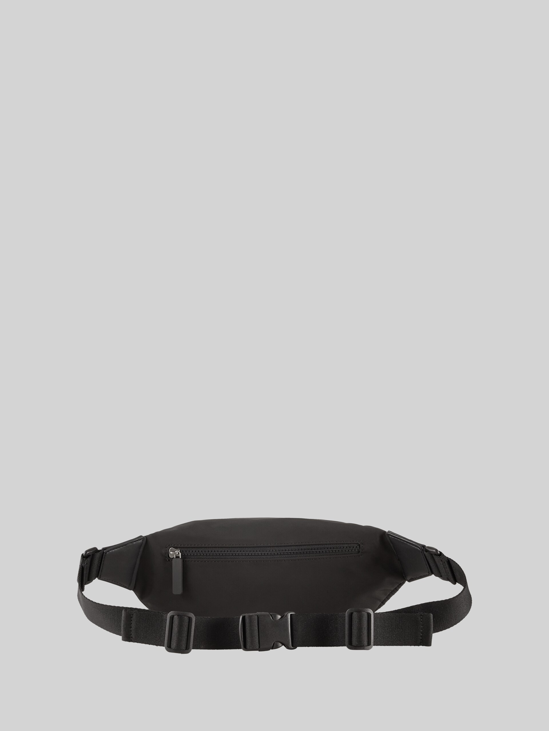 TTBENJA belt bag with material mix - schwarz / black - Product rear view