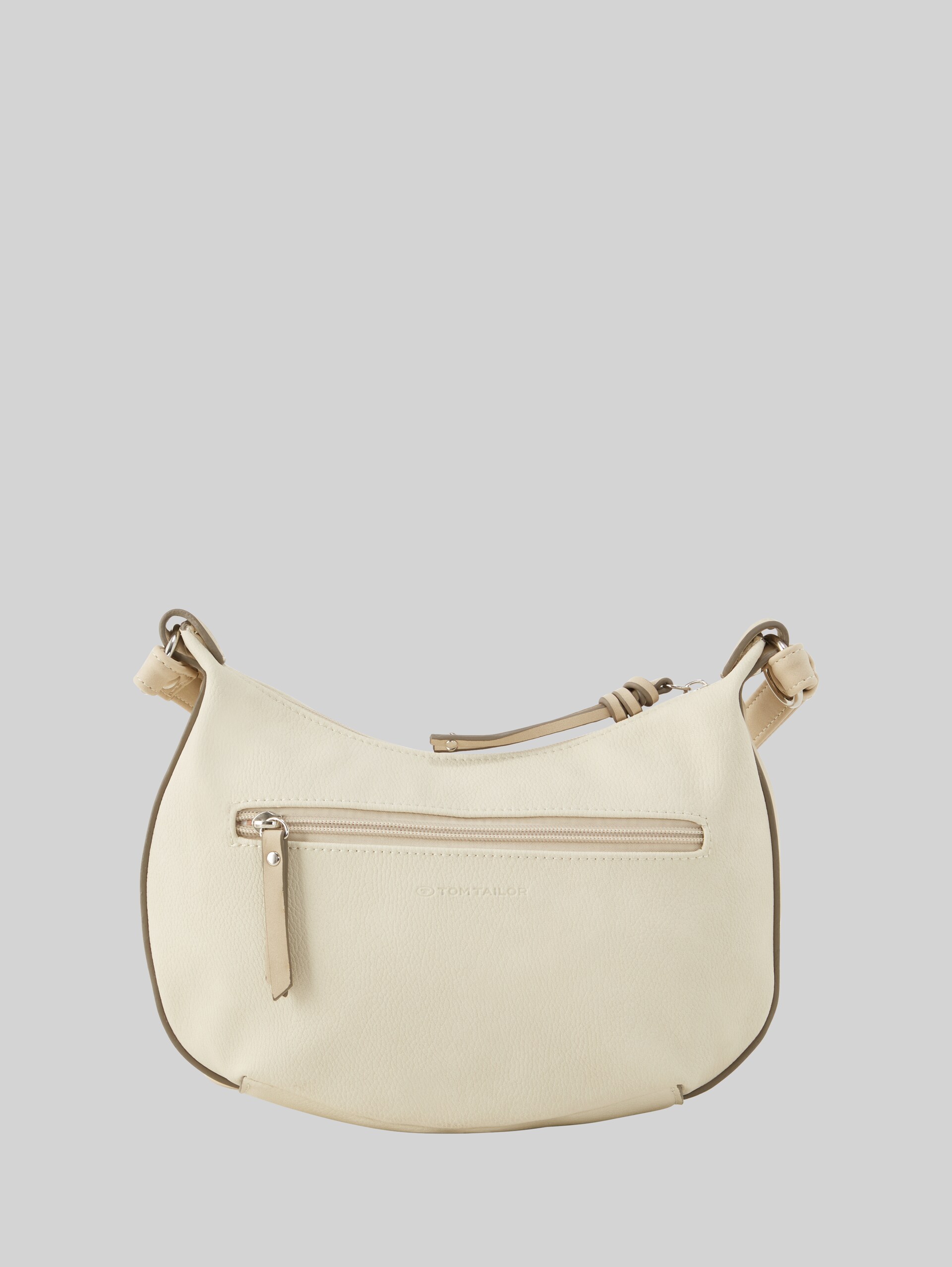 TTCAIA S shoulder bag with zip details - off white / off white - Product rear view