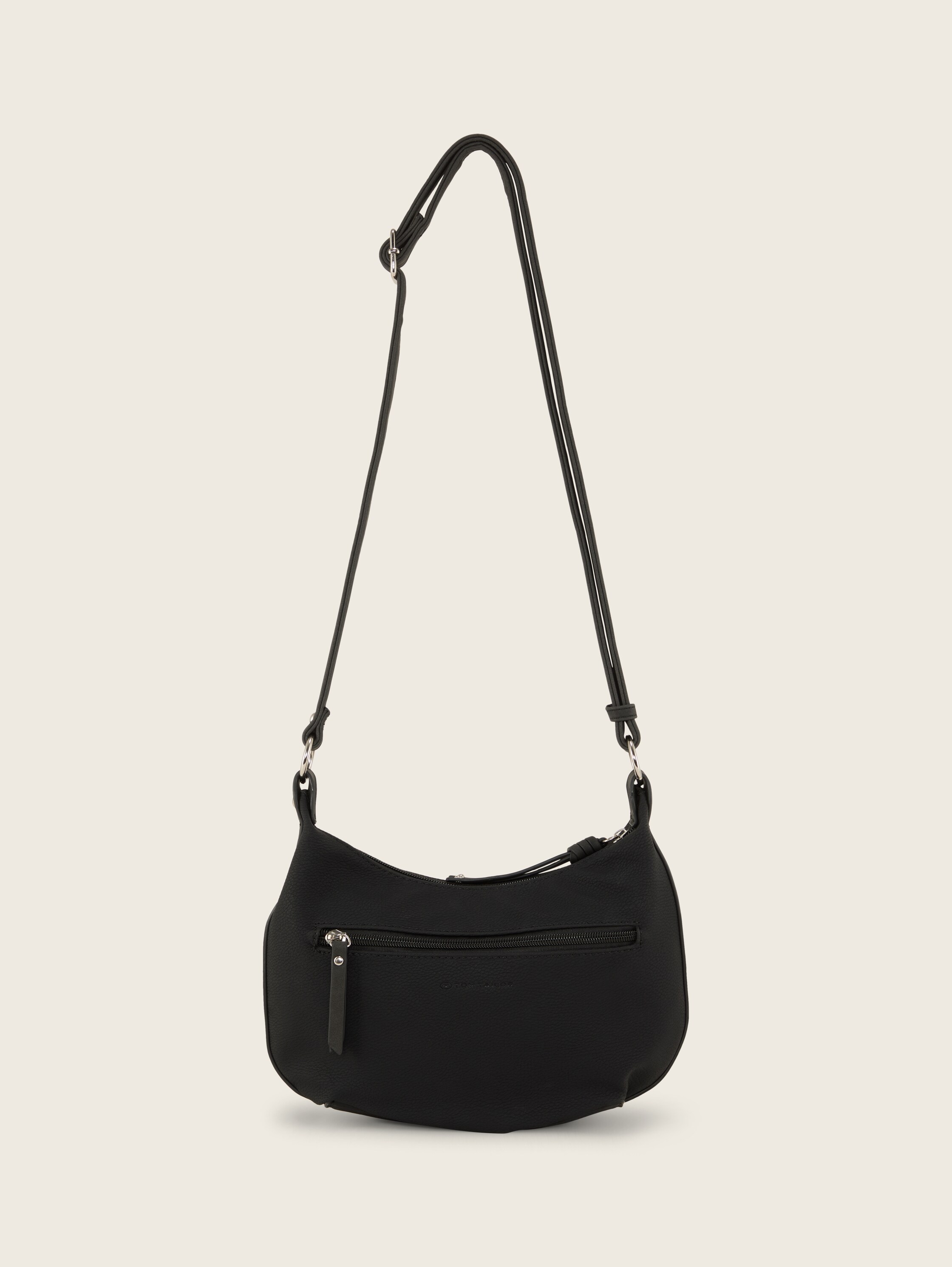 TTCAIA S Umhängetasche mit Reißverschluss-Details - schwarz_black - 