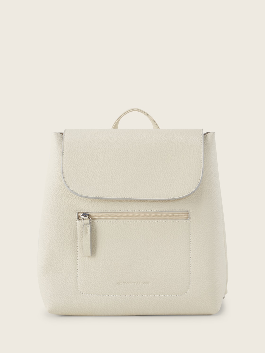 TTELIS S Rucksack aus Lederimitat - off white / off white - Vorder-Produkt-Ansicht