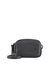 Not Selected, TTELIS shoulder bag with decorative stitching by , black