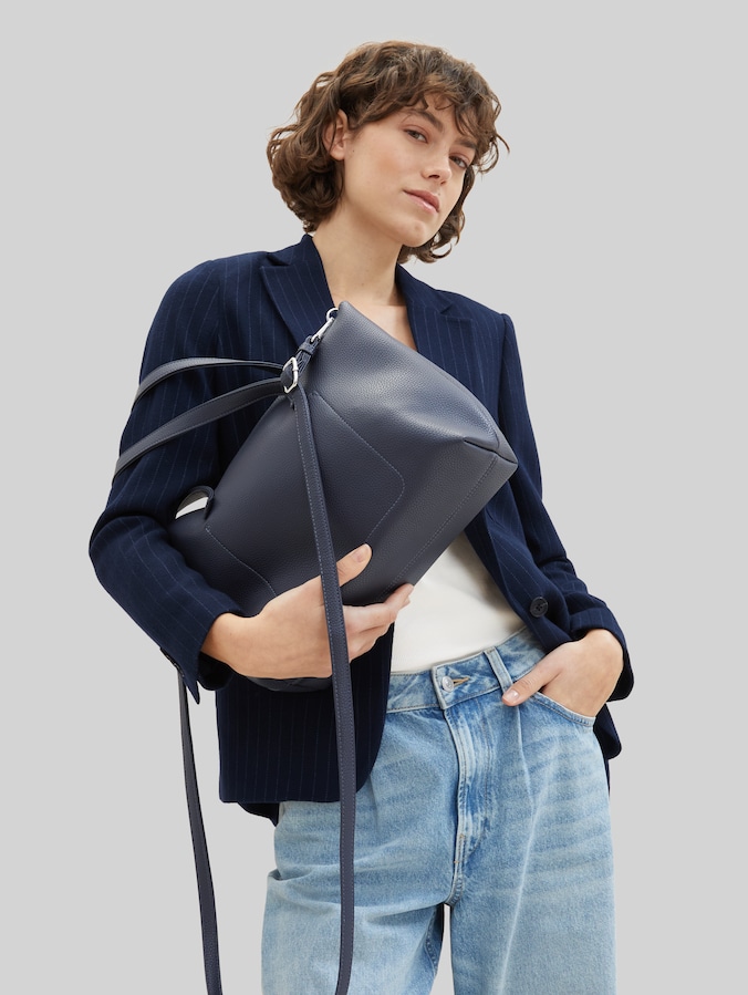 TTELIS M Shopper mit Ziernaht von Women, dark blue
