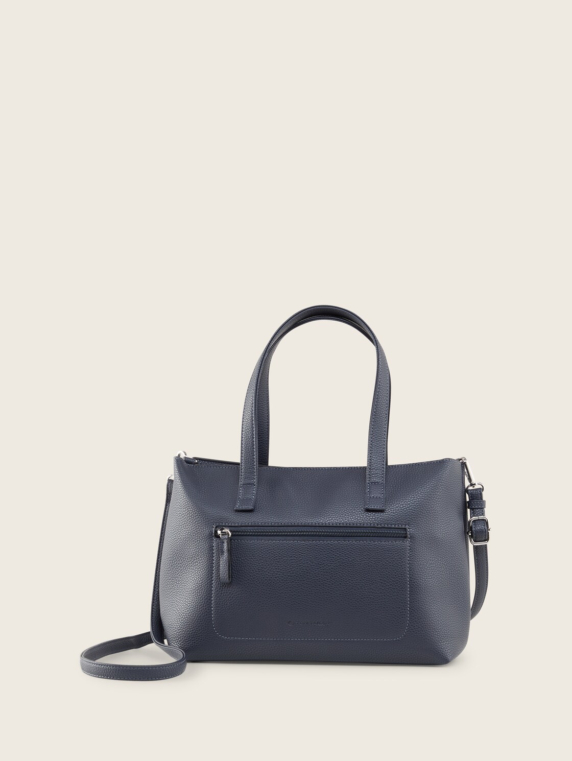 TTELIS M Shopper mit Ziernaht - dark blue - Vorder-Produkt-Ansicht