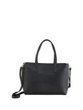 Nicht ausgewählt, TTELIS M Shopper mit Ziernaht von Tom Tailor, schwarz