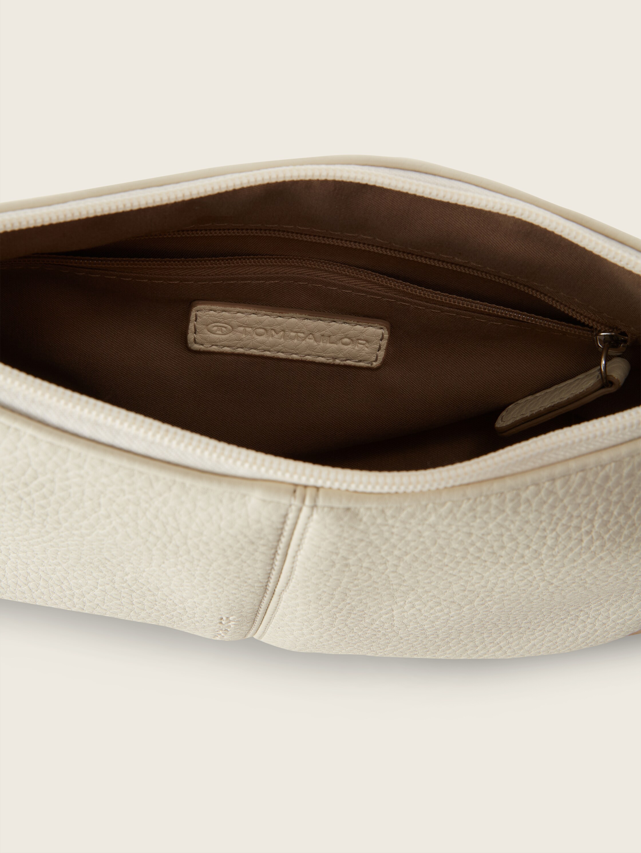 TTLUISE Umhängetasche mit Ziernähten - off_white_off_white - 