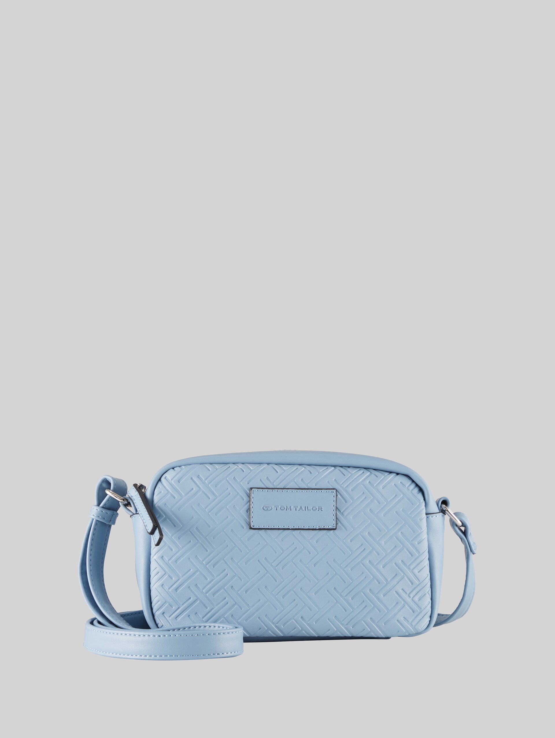 TTMIRENDA schoudertas met reliëflogo - hellblau / light blue - Product vooraanzicht