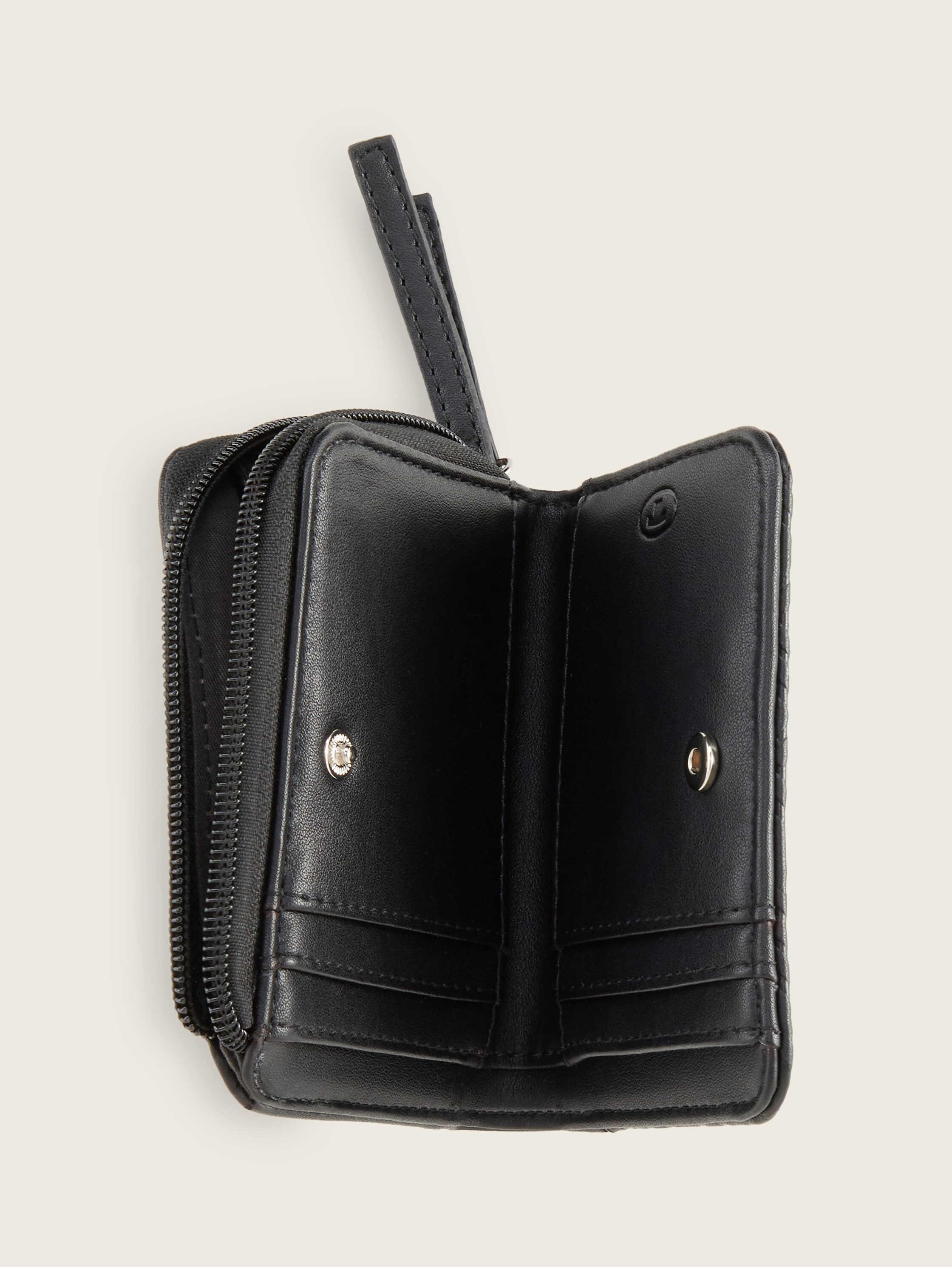 TTMIRENDA wallet with embossed logo - schwarz_black - 