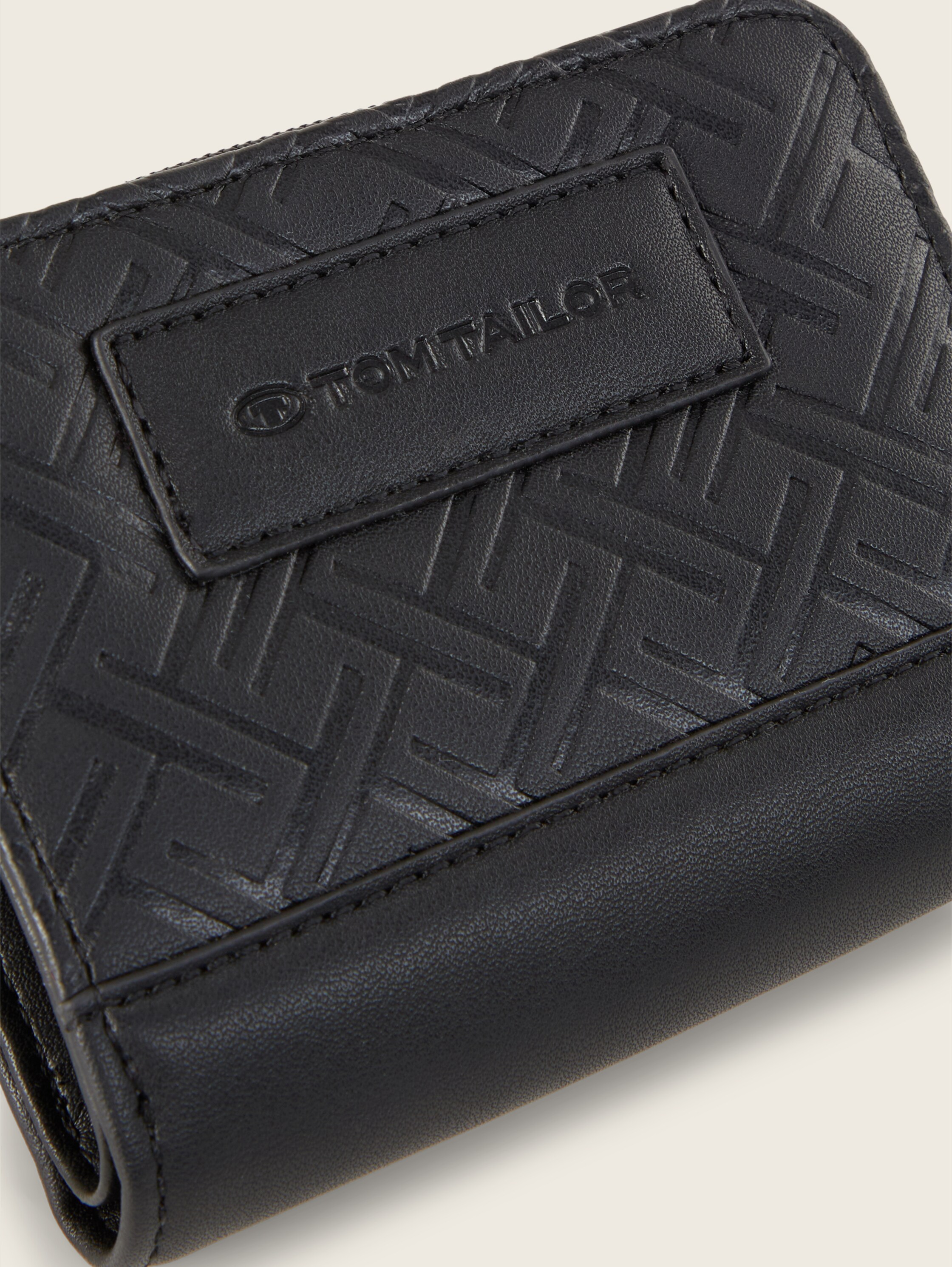 TTMIRENDA wallet with embossed logo - schwarz_black - 
