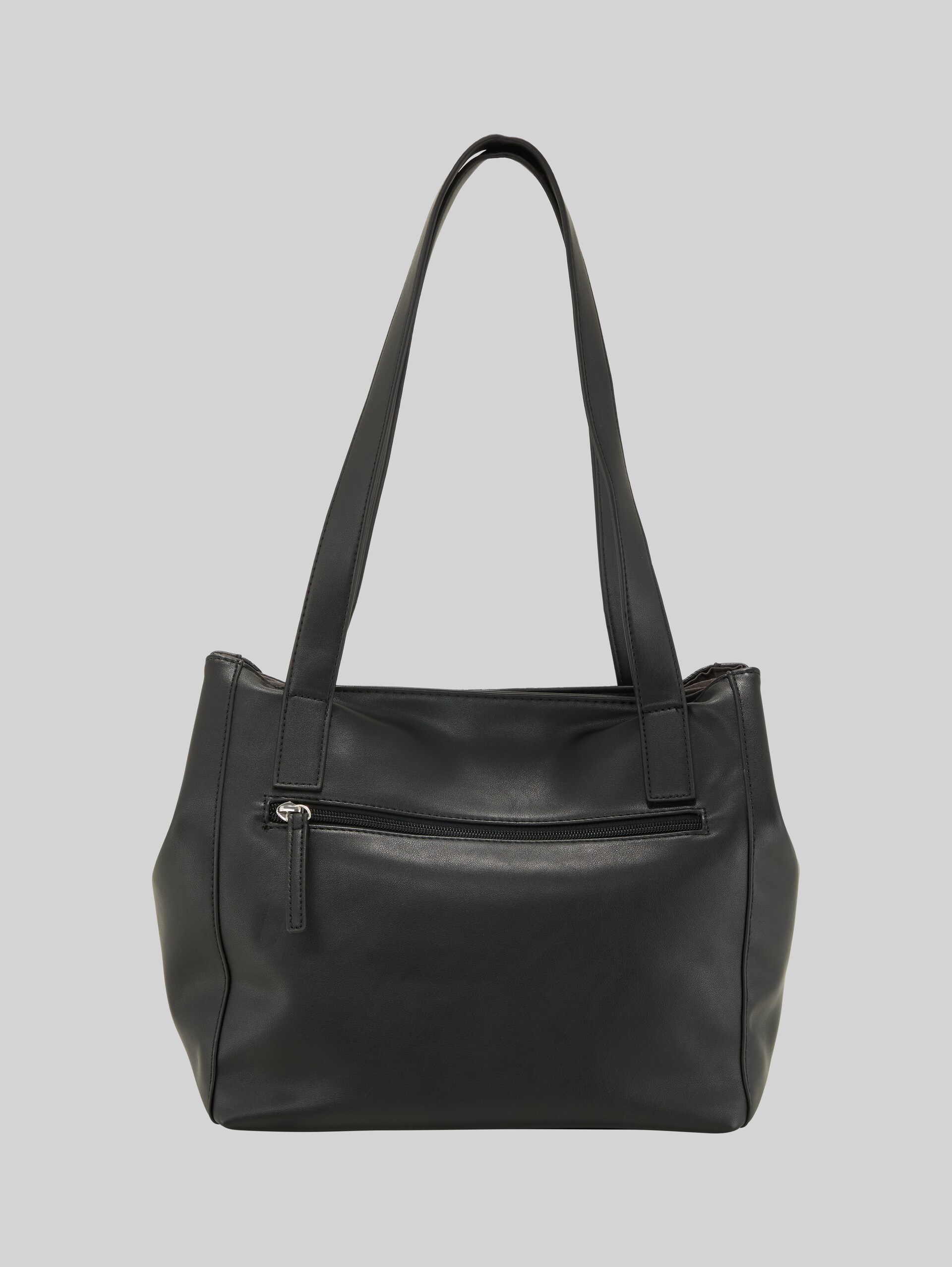 TTMIRENDA L shopper with embossed logo - schwarz / black - Product rear view