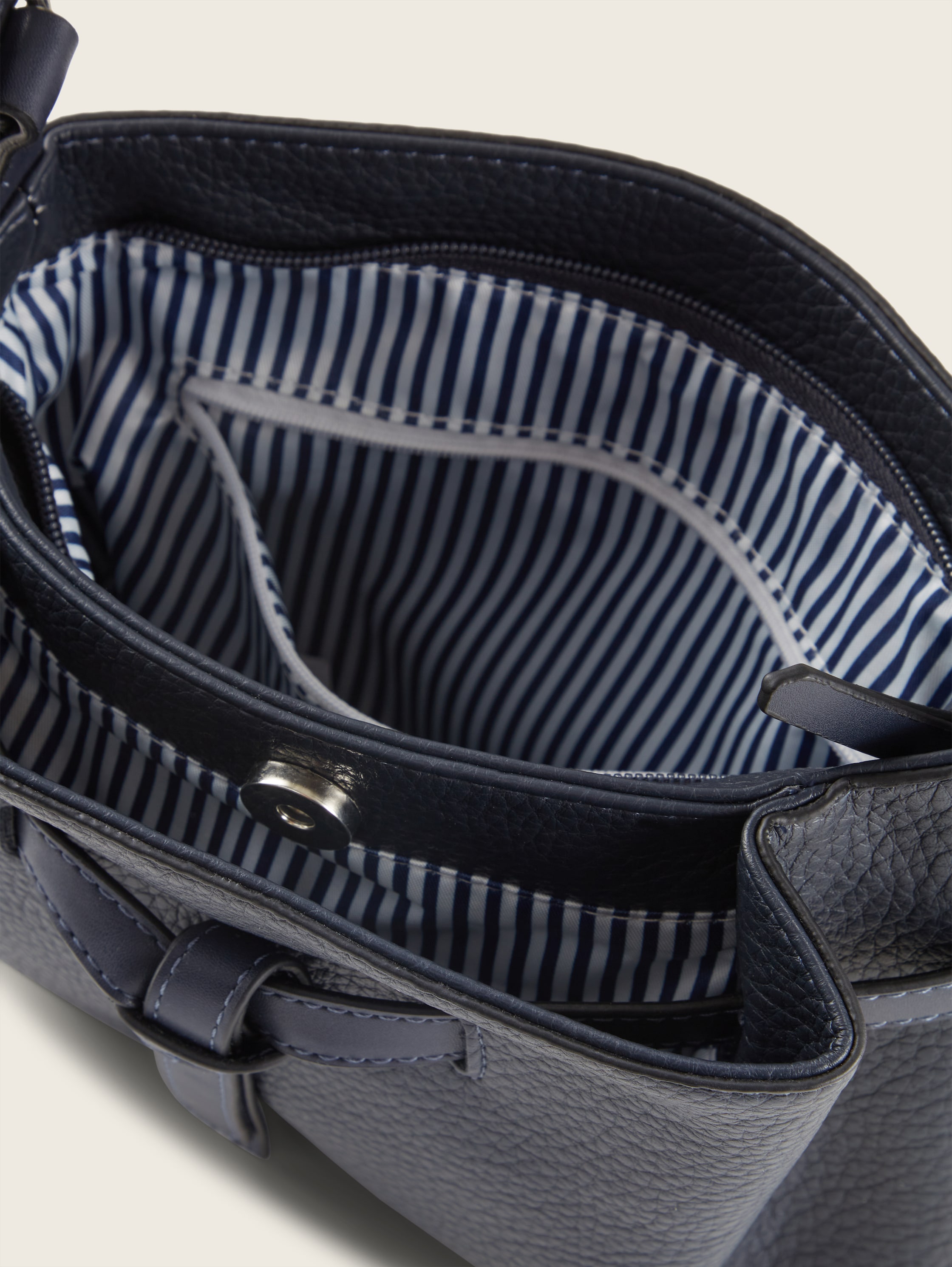 Schoudertas Naida - dark blue - zijaanzicht product 