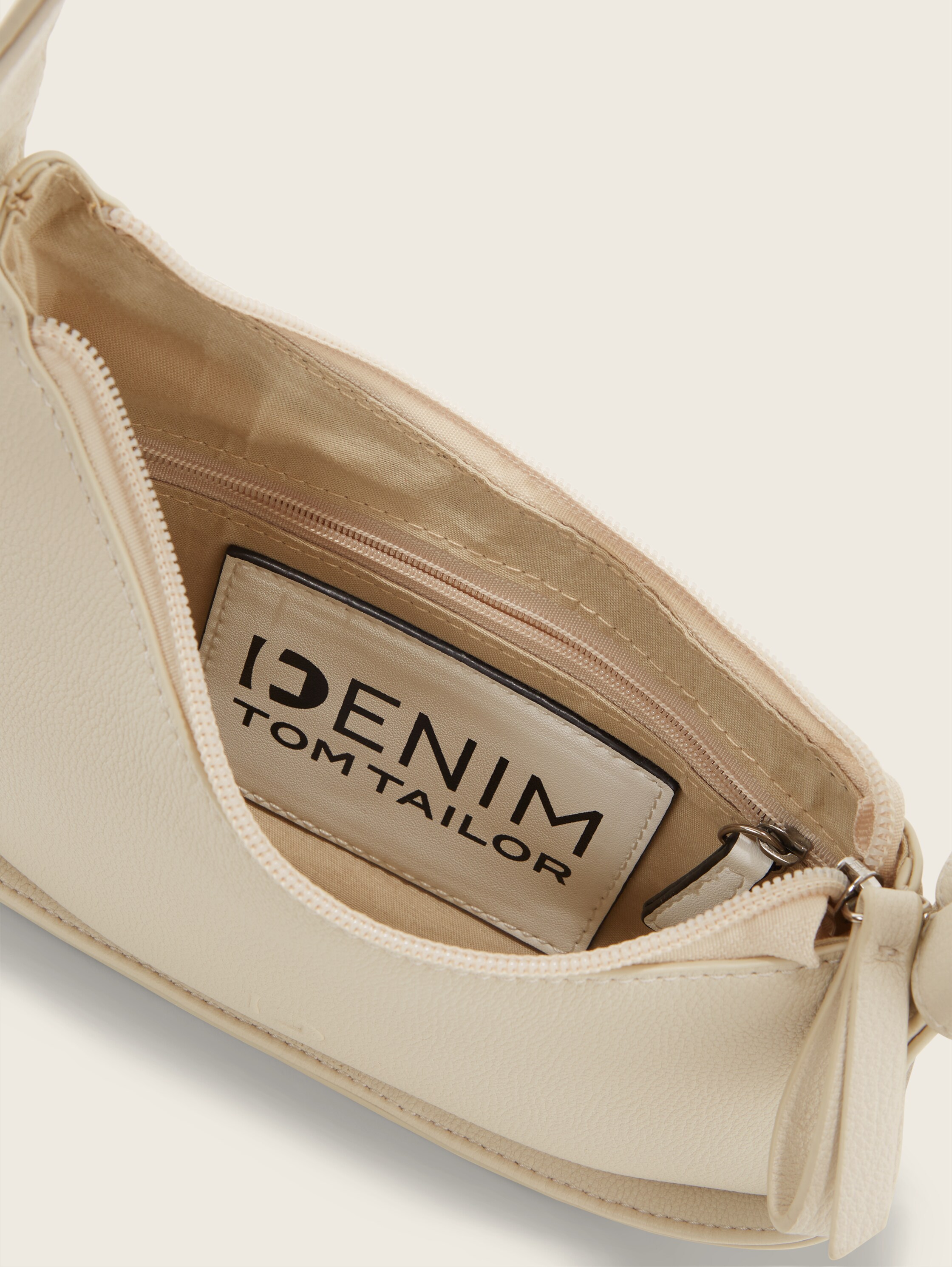 TTSANDRINA Schultertasche mit asymmetrischer Form - off white / off white - seitliche Produkt-Ansicht 