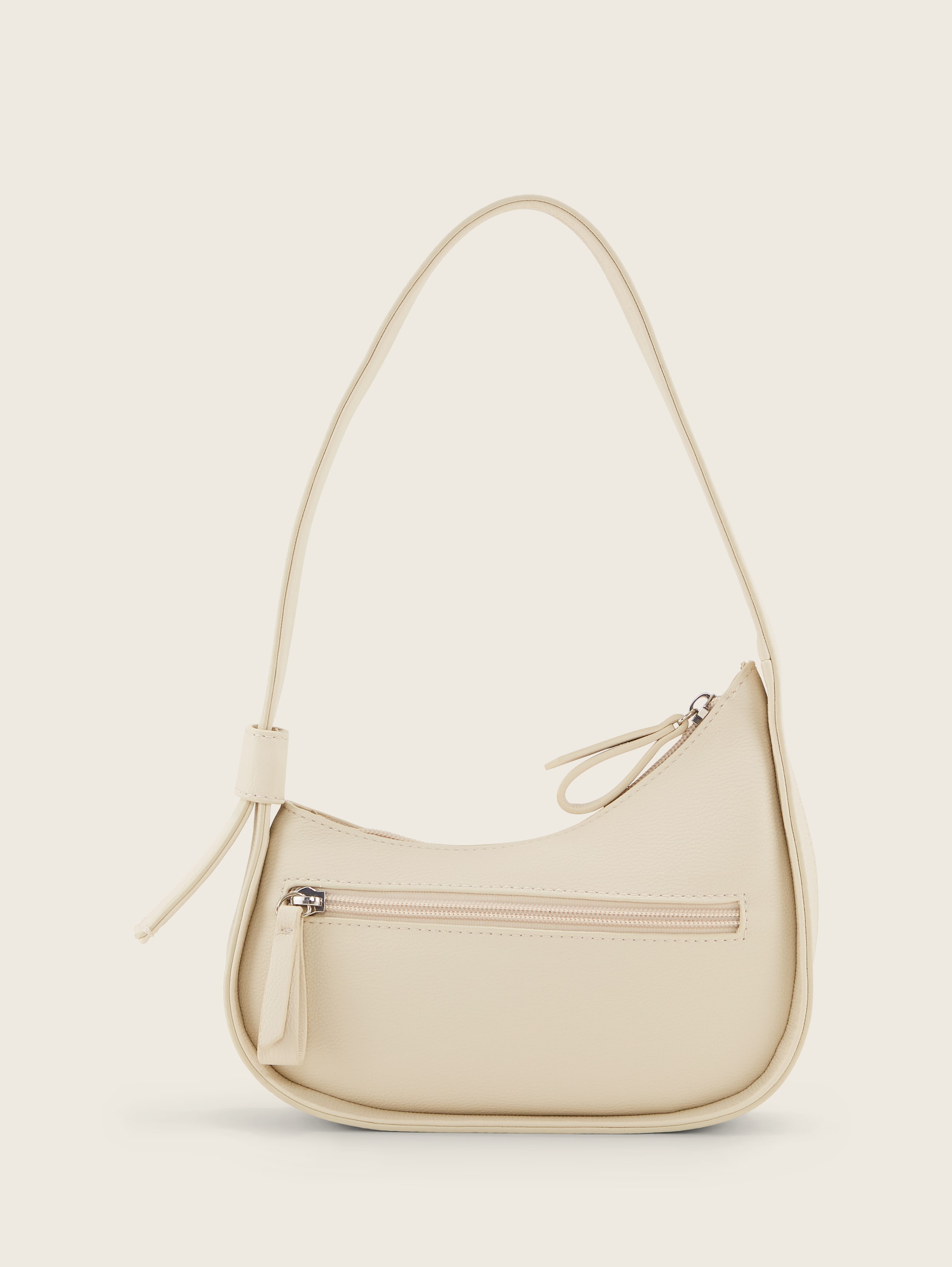 TTSANDRINA Schultertasche mit asymmetrischer Form - off white / off white - Produkt-Rückansicht