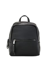 Ausgewählt, TTTAMARA S Rucksack in Canvas-Optik von Tom Tailor, schwarz