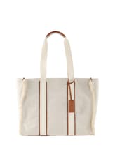 Sélectionné, Sac cabas Zoya par Tom Tailor, beige