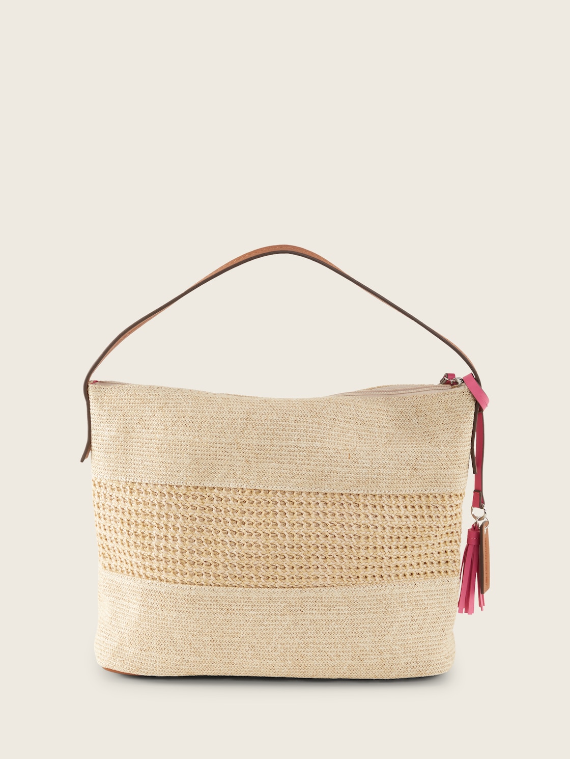 Vita Hobo Tasche - mixed beige - Produkt-Rückansicht